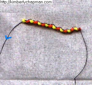Brick Stitch 9 - Second Row and Increasing