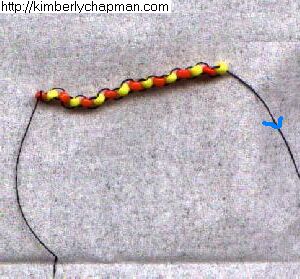 Brick Stitch 9 - Second Row and Increasing