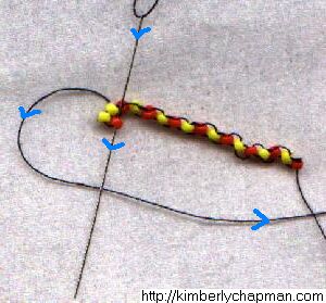 Brick Stitch 11 - Second Row and Increasing
