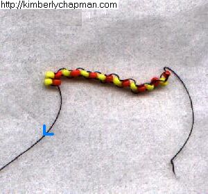 Brick Stitch 12 - Second Row and Increasing