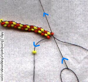 Brick Stitch 15 - Second Row and Increasing