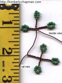 Beaded Tree Tutorial - see description for details