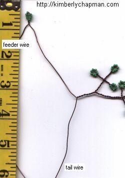 Beaded Tree Tutorial - see description for details