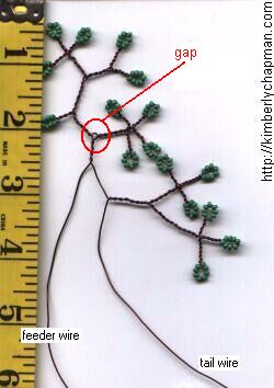 Beaded Tree Tutorial - see description for details