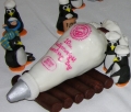 Penguins Making a Cake