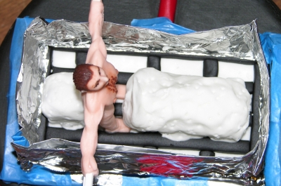 Building the Casting Frame - Above