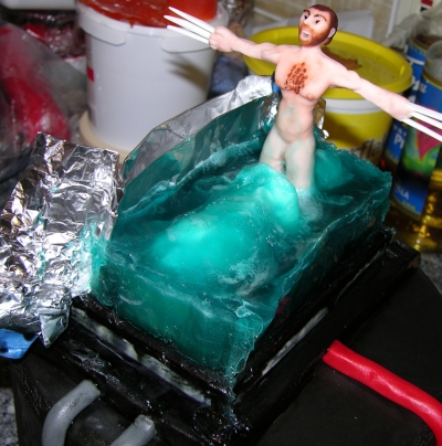 Peeling Away Casting Frame