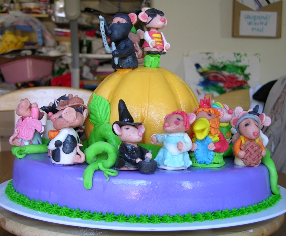 Halloween Cake - Right Rear