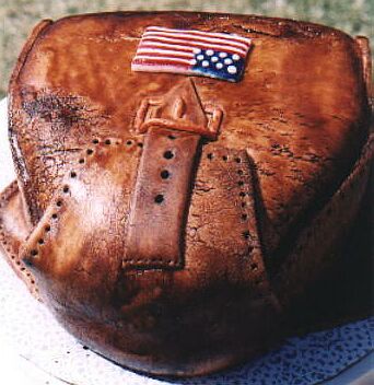 Backpake Cake - Top View