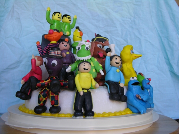 Peo's 2007 Birthday Cake - Half Right