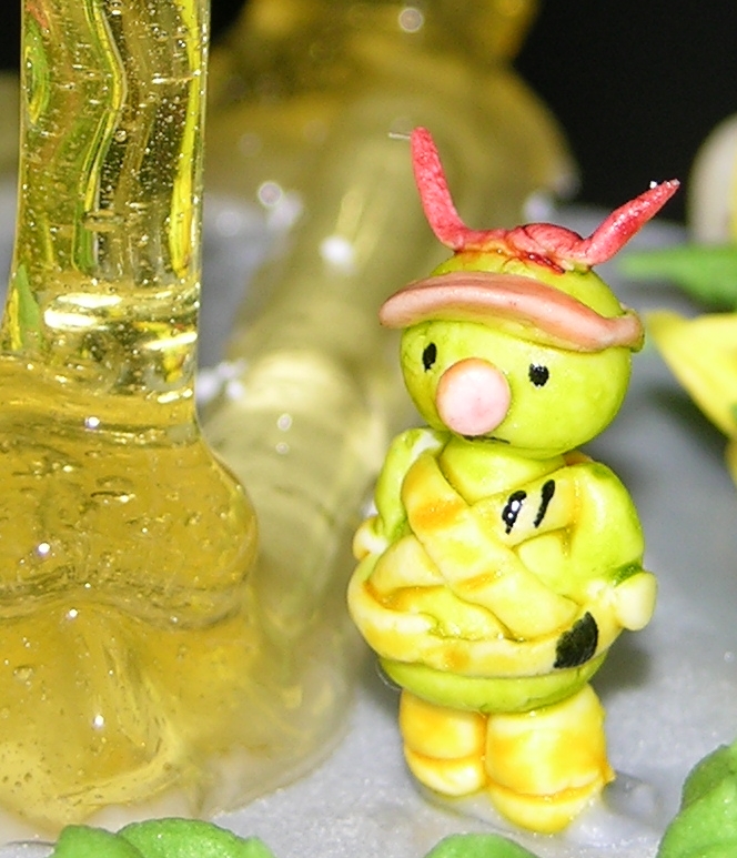Fraggle Cake - Detail - Cotterpin Doozer