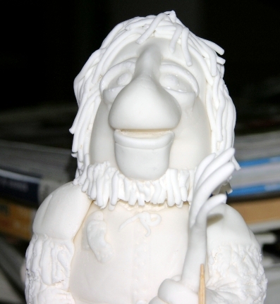 Fraggle Cake - In the Making - Modelling Figures