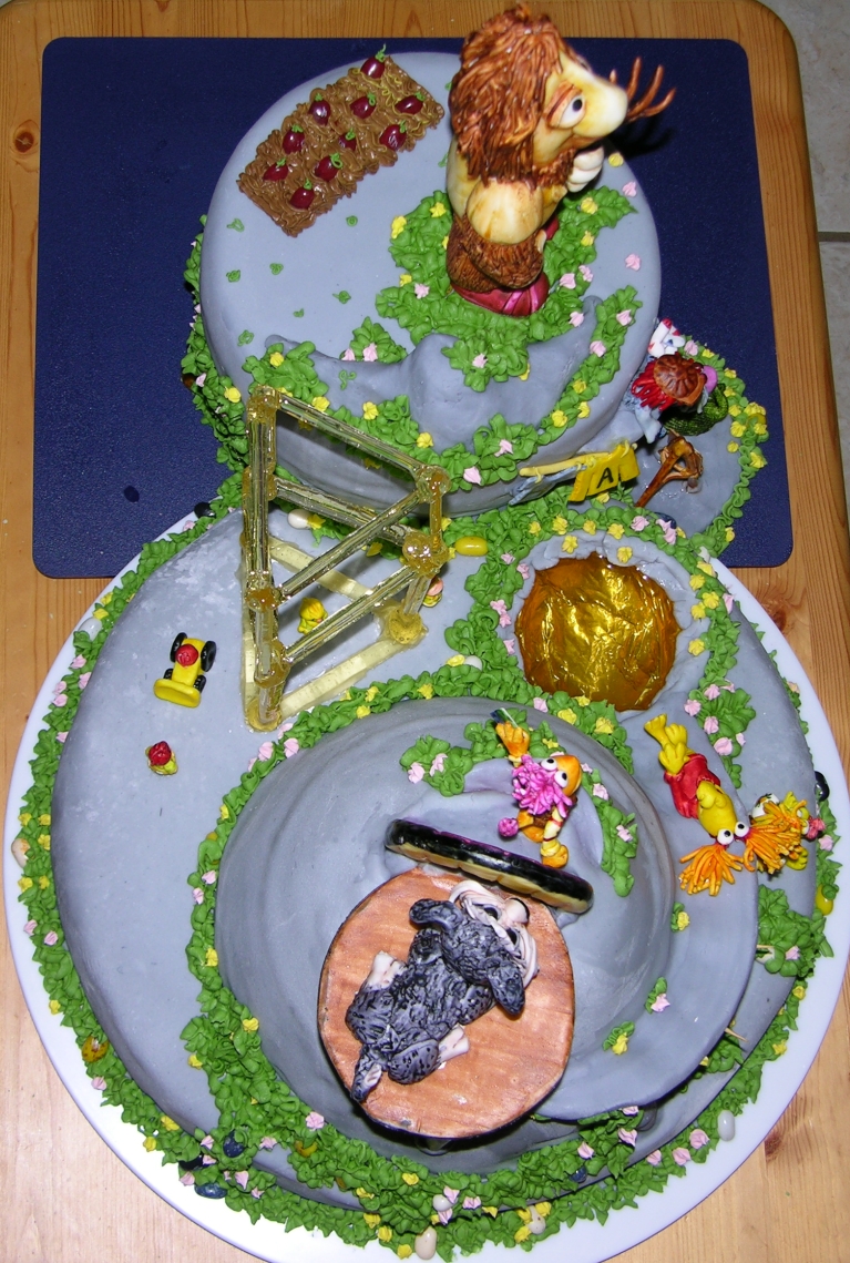 Fraggle Cake - Top