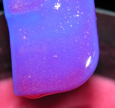 Dissolved gelatin.