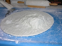 Making a fake stone base - 8