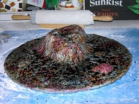 Making a fake stone base - 12