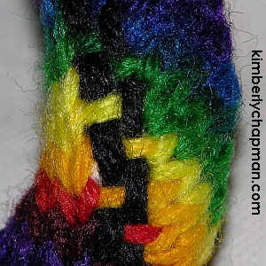 Knitting a Twisted Tube with Double-Pointed Needles Step 12
