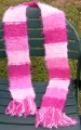 Long Pink Scarf