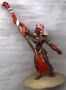 Red/White Egyptian Priestess - Front
